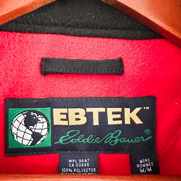 Ebtek by Eddie Bauer Red Sleeveless Sport Vest | Vintage Mens Sport Vest Size: M - Picture 6 of 7